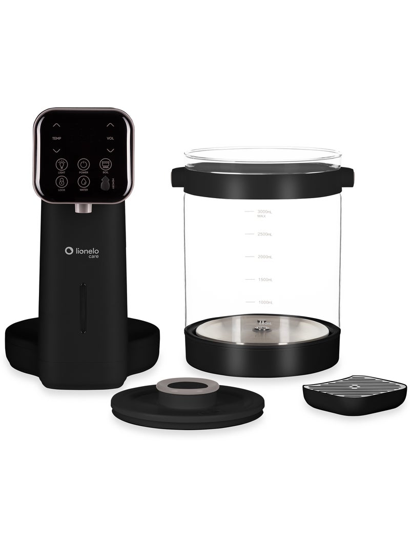 Préparateur de biberons automatique LIONELO Babypresto 2.0 - Lampe UV - 3L - 40-100°C Noir - Kiabi