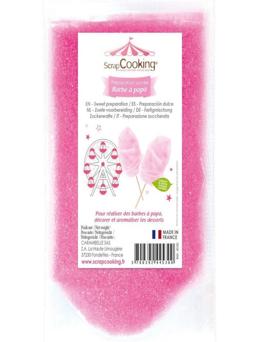 Préparation barbe à papa rose 480 g - ScrapCooking - Kiabi