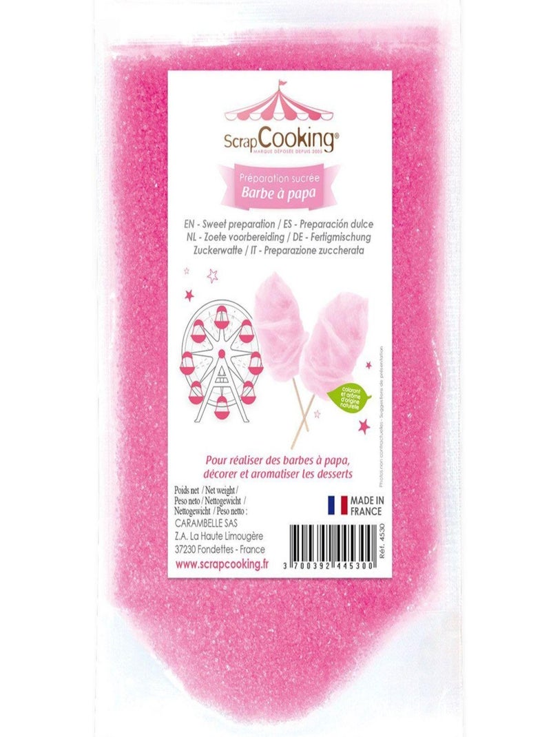Préparation barbe à papa rose 480 g - ScrapCooking Rose - Kiabi