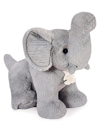 Preppy chic - Elephant gris perle 35 cm
