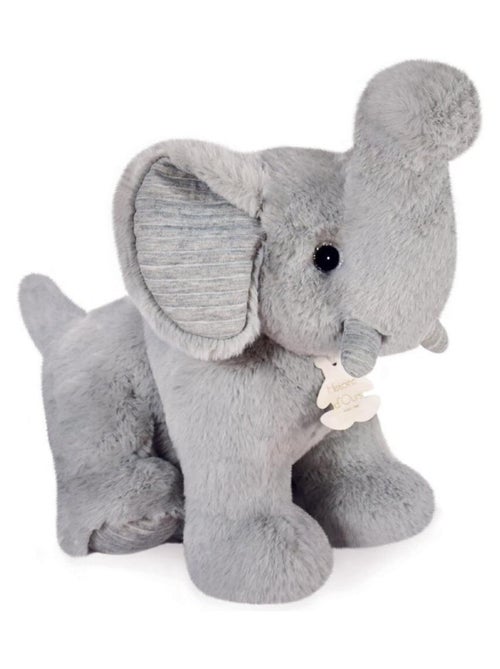 Preppy chic - Elephant gris perle 35 cm - Kiabi