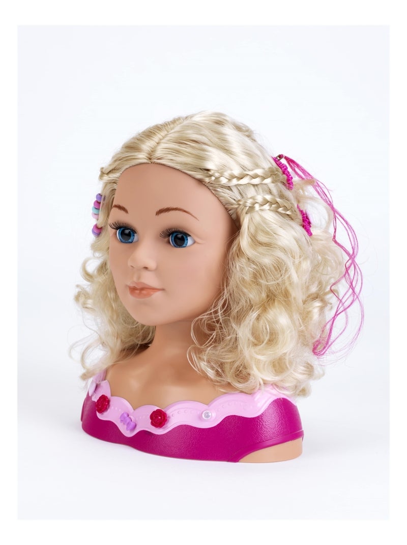 Princess Coralie Tête à coiffer et à maquiller Multicolore - Kiabi