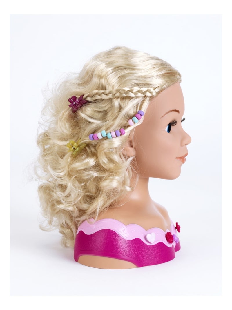 Princess Coralie Tête à coiffer et à maquiller Multicolore - Kiabi