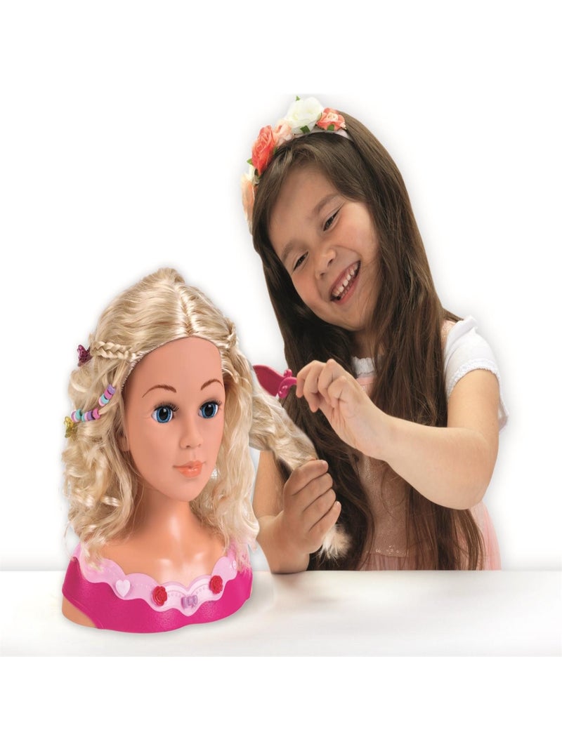 Princess Coralie Tête à coiffer et à maquiller N/A - Kiabi