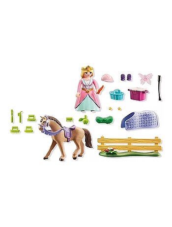 Princess Magic Princesse cavalière, cheval et matériel équestre