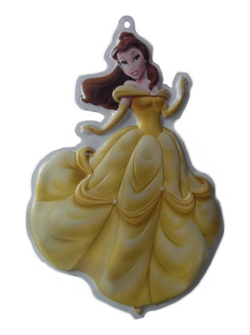 Princesse Belle décoration murale 3D Disney enfant, stickers tableau Multicolore - Kiabi