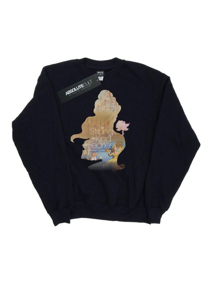 Princesse Disney - Sweat Noir - Kiabi