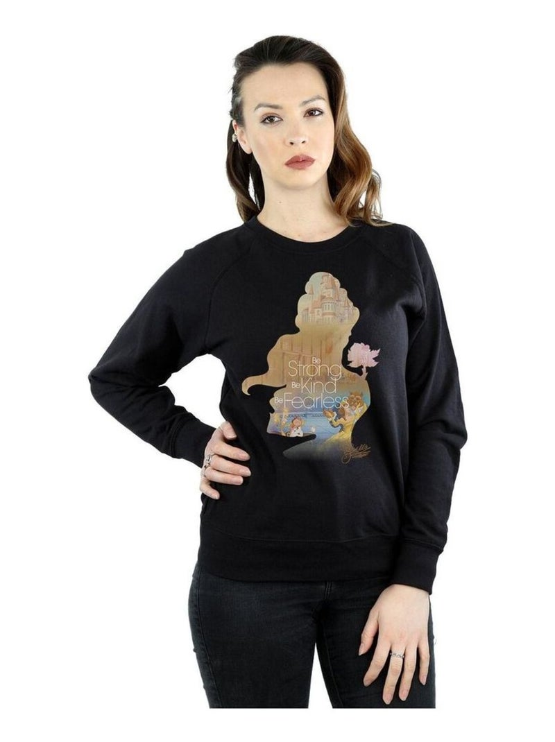 Princesse Disney - Sweat Noir - Kiabi