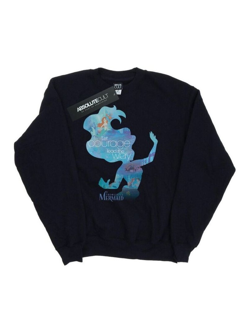 Princesse Disney - Sweat Noir - Kiabi