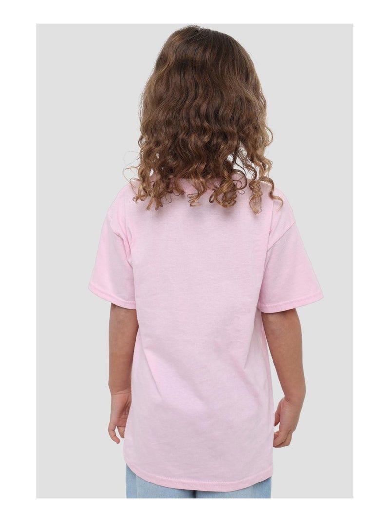 Princesse Disney - T-shirt motifs Ariel, Raiponce et Tiana (Ariel, Raiponce, Tiana) Rose - Kiabi