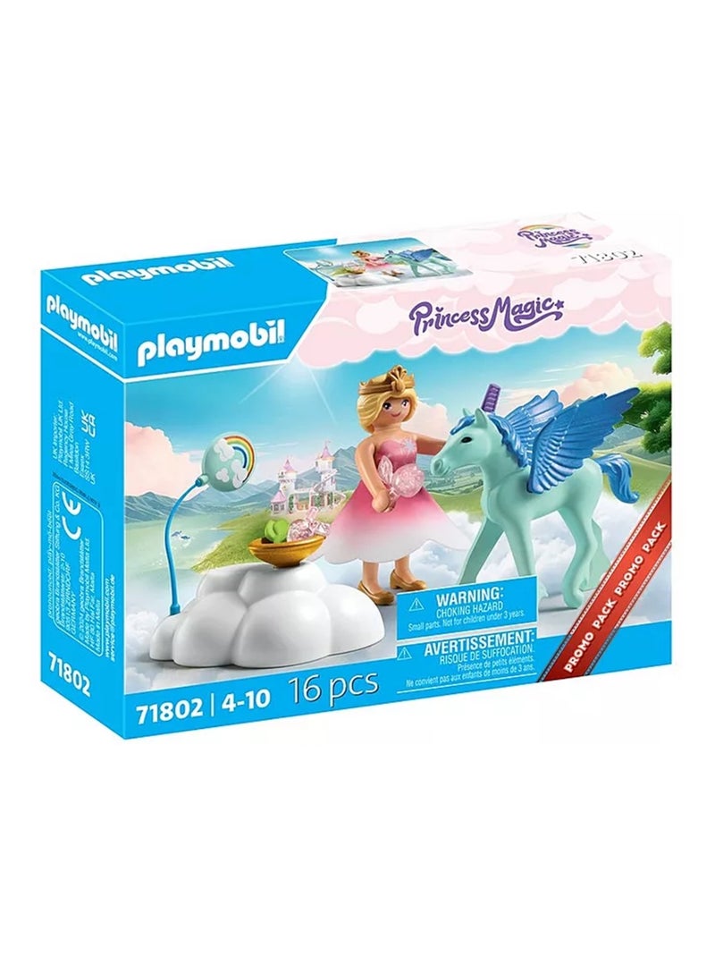 Princesse et poulain ailé, nuage et accessoires N/A - Kiabi