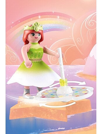 Princesse et toupie arc-en-ciel - Princesse Magic