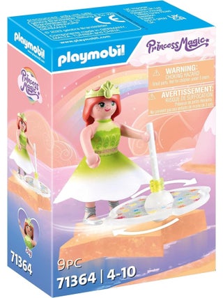 Princesse et toupie arc-en-ciel - Princesse Magic
