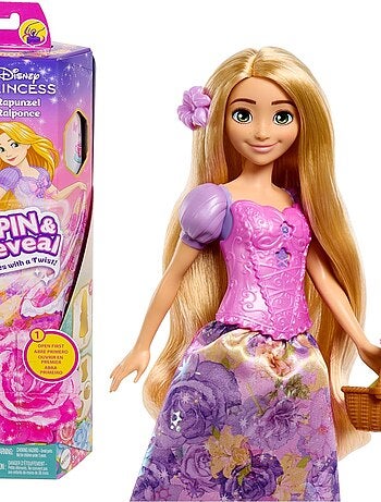 Princesses Disney Spin & Reveal-Poupée Raiponce