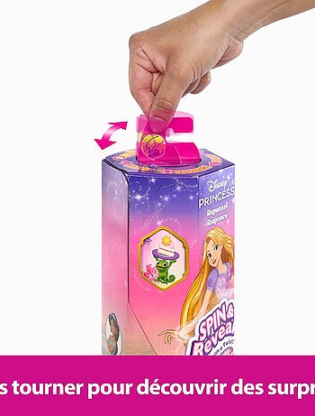 Princesses Disney Spin & Reveal-Poupée Raiponce
