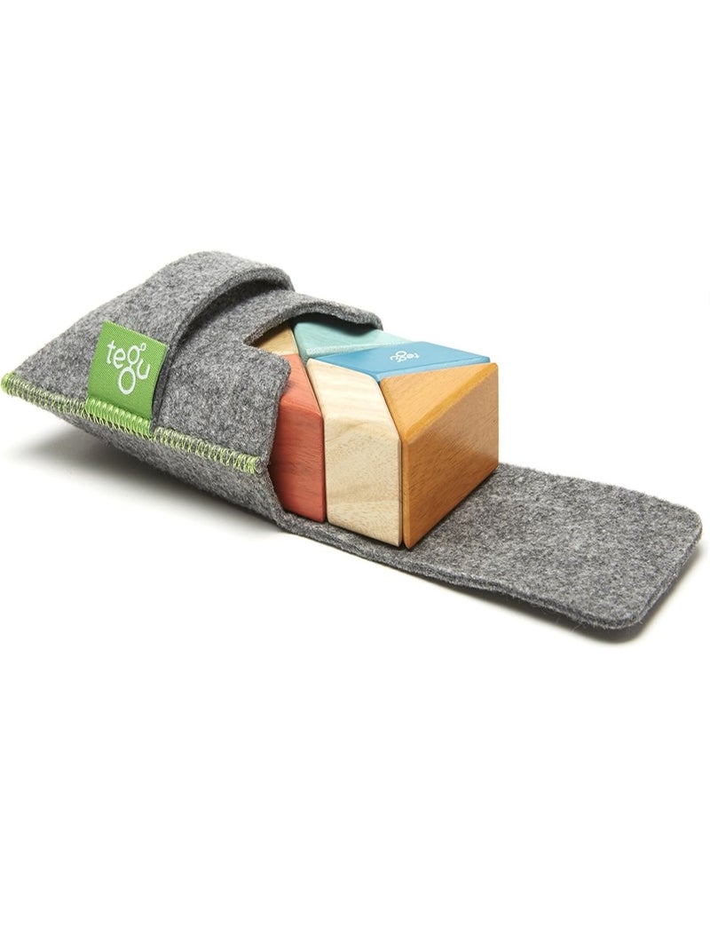 Prism Pocket Pouch Sunset 6 pcs Marron - Kiabi