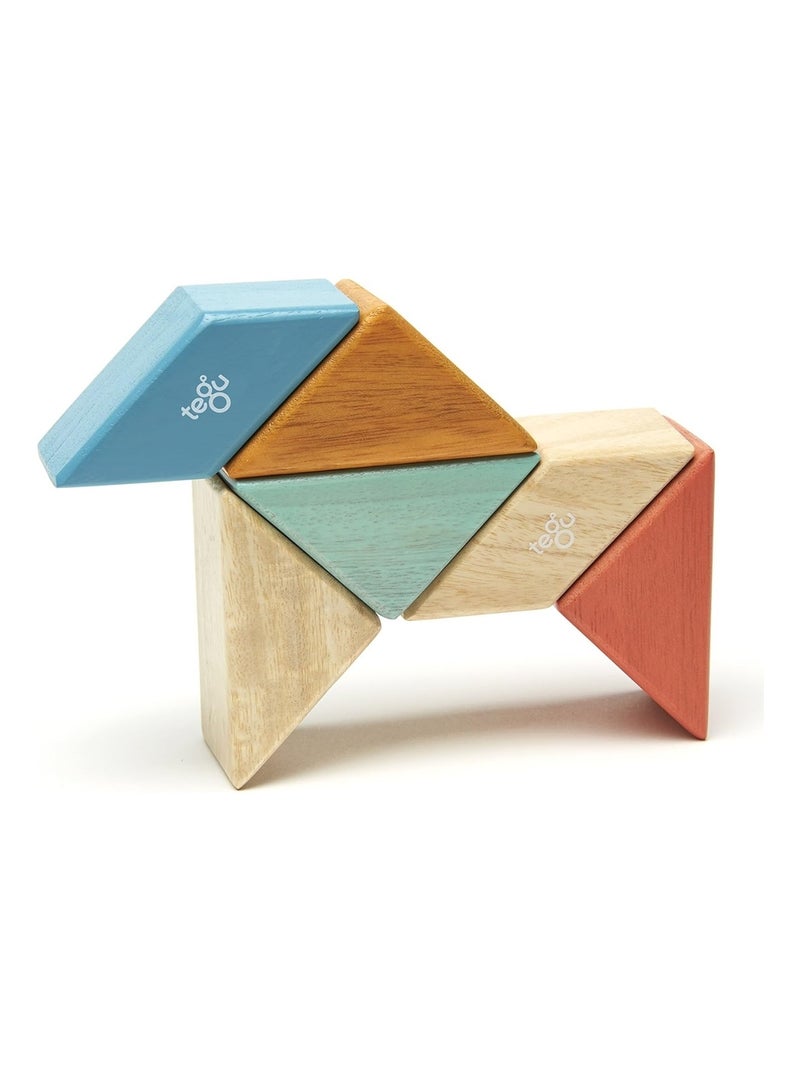 Prism Pocket Pouch Sunset 6 pcs Marron - Kiabi