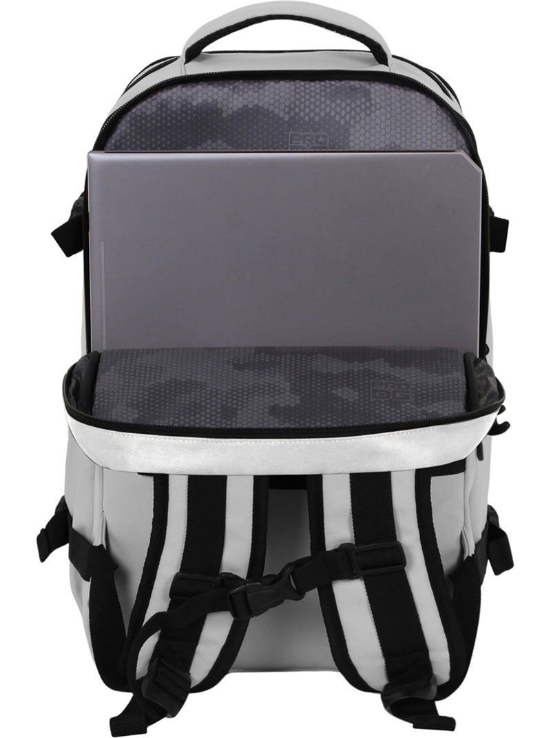PRO-DG Gris Sac à dos Mercury 2.0 Voyage Cabine Avion 40x20x25cm, Gris Gris - Kiabi