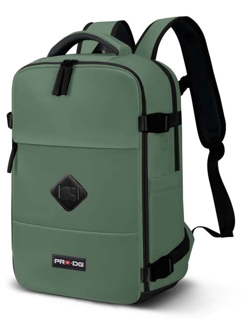 PRO-DG Khaki Sac à dos Mercury 2.0 Voyage Cabine Avion 40x20x25cm, Vert Militaire - Kiabi