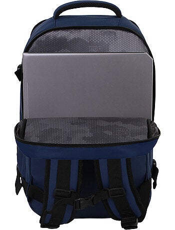 PRO-DG Navy Sac à dos Mercury 2.0 Voyage Cabine Avion 40x20x25cm, Bleu Foncé
