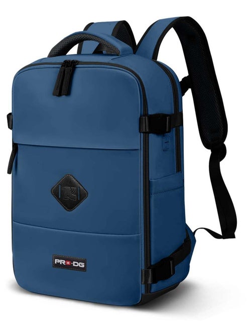 PRO-DG Navy Sac à dos Mercury 2.0 Voyage Cabine Avion 40x20x25cm, Bleu Foncé - Kiabi