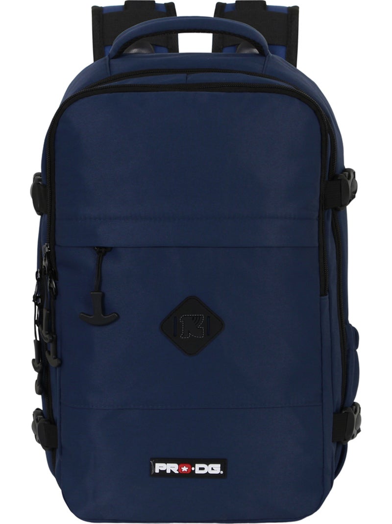 PRO-DG Navy Sac à dos Mercury 2.0 Voyage Cabine Avion 40x20x25cm, Bleu Foncé Bleu foncé - Kiabi