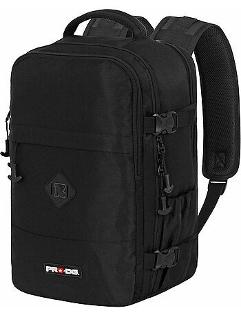 PRO-DG Noir Sac à dos Mercury 2.0 Voyage Cabine Avion 40x20x25cm, Noir