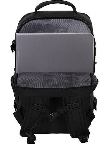 PRO-DG Noir Sac à dos Mercury 2.0 Voyage Cabine Avion 40x20x25cm, Noir