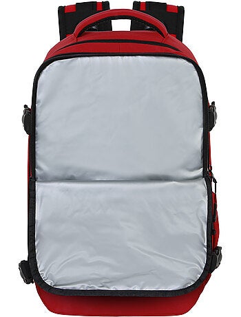 PRO-DG Rouge Sac à dos Mercury 2.0 Voyage Cabine Avion 40x20x25cm, Rouge