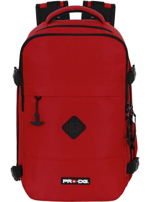 PRO-DG Rouge Sac à dos Mercury 2.0 Voyage Cabine Avion 40x20x25cm, Rouge - Kiabi