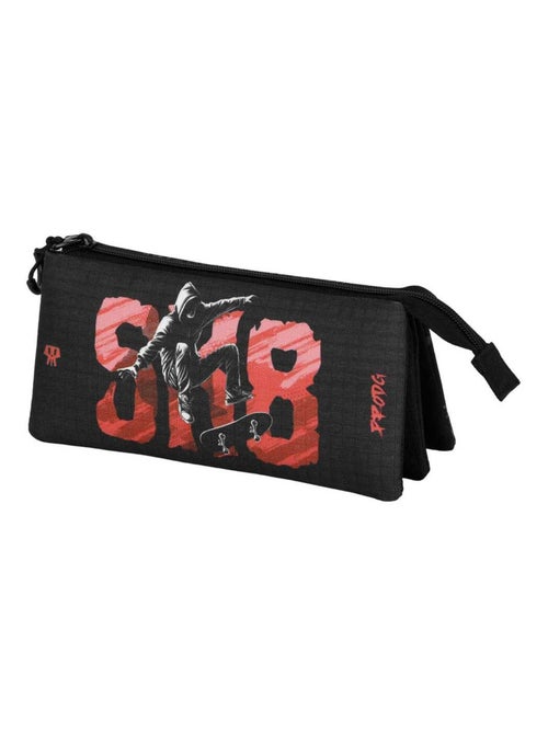 PRO-DG SK8 Trousse Triple, Noir - Kiabi PRO-DG SK8 Trousse Triple, Noir - Kiabi