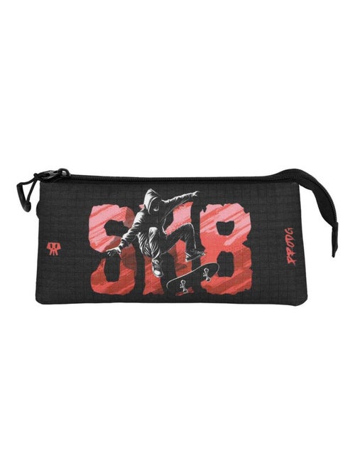 PRO-DG SK8 Trousse Triple, Noir - Kiabi PRO-DG SK8 Trousse Triple, Noir - Kiabi