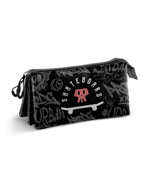 PRO-DG SK8 Trousse Triple, Noir - Kiabi PRO-DG SK8 Trousse Triple, Noir - Kiabi