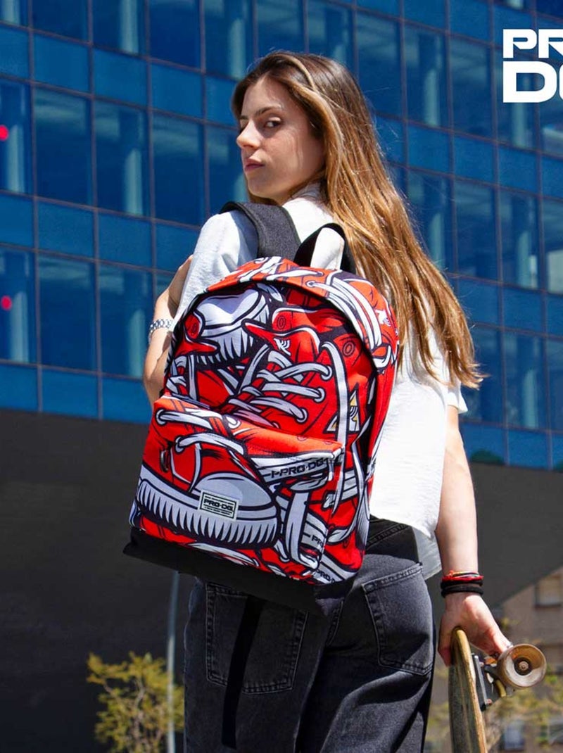 PRO-DG Sneak Sac à dos HS FAN 2.2, Rouge Rouge - Kiabi