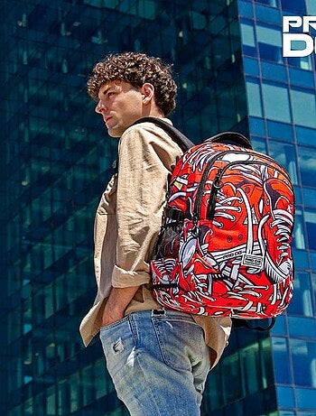 PRO-DG Sneak Sac à dos Running PLUS, Rouge