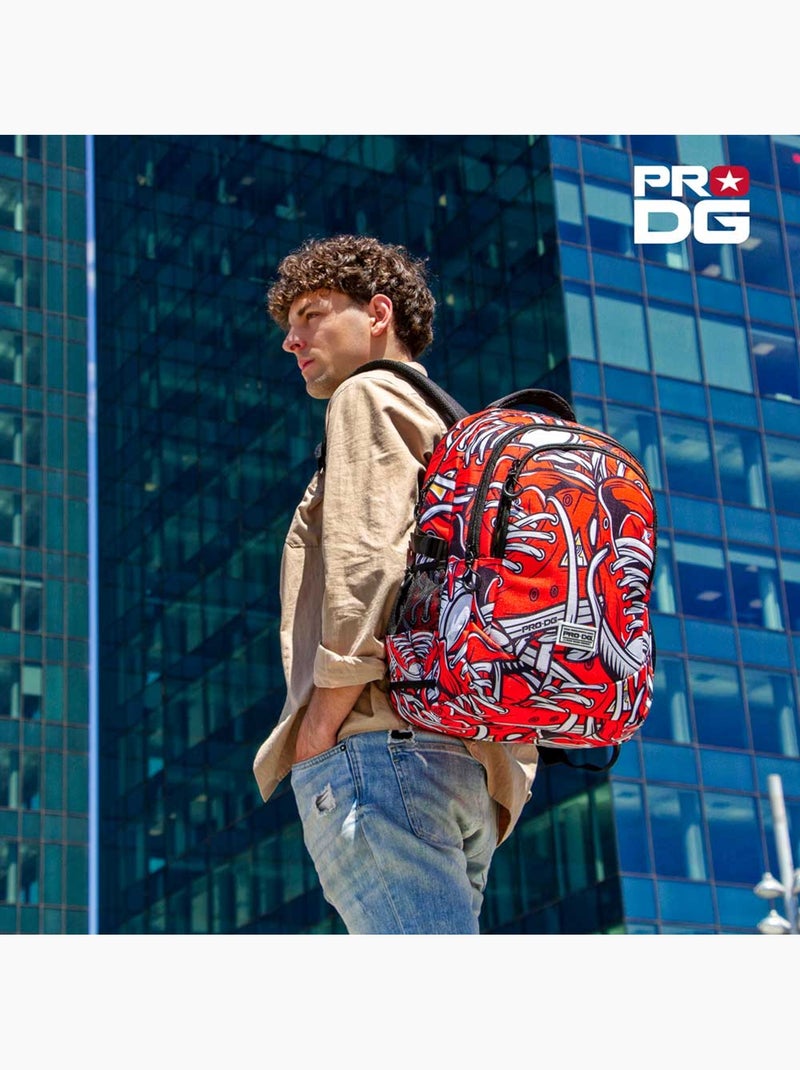 PRO-DG Sneak Sac à dos Running PLUS, Rouge Rouge - Kiabi