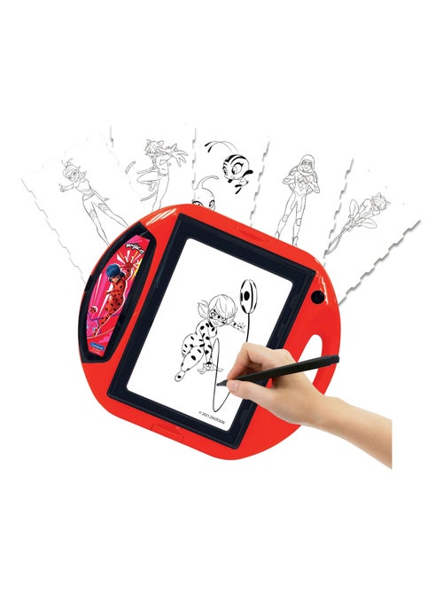 Projecteur à dessin Miraculous avec modèles et tampons - Kiabi