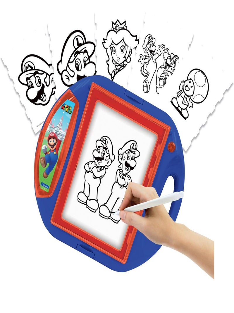 Projecteur à dessin Super Mario avec modèles et tampons N/A - Kiabi