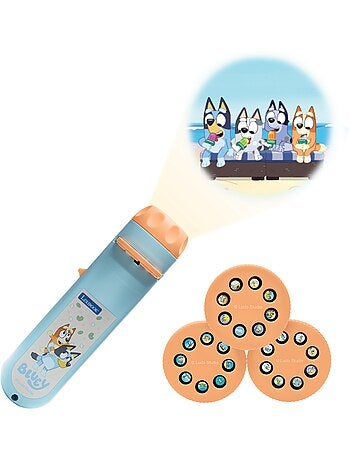 Projecteur à histoires et lampe torche Bluey