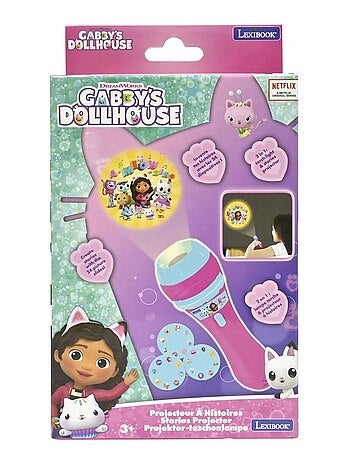 Projecteur à histoires et lampe torche Gabby et la Maison Magique