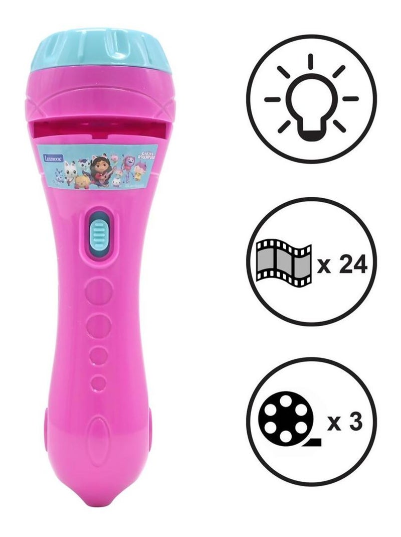 Projecteur à histoires et lampe torche Gabby et la Maison Magique Rose - Kiabi