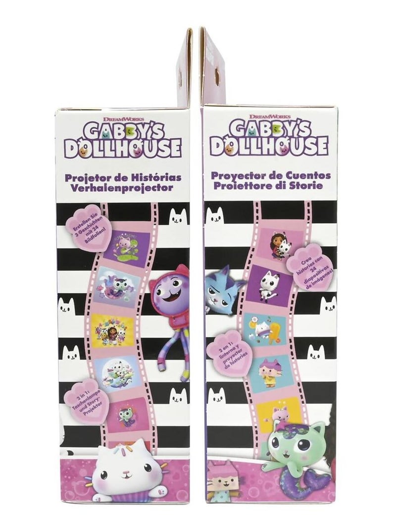 Projecteur à histoires et lampe torche Gabby et la Maison Magique Rose - Kiabi
