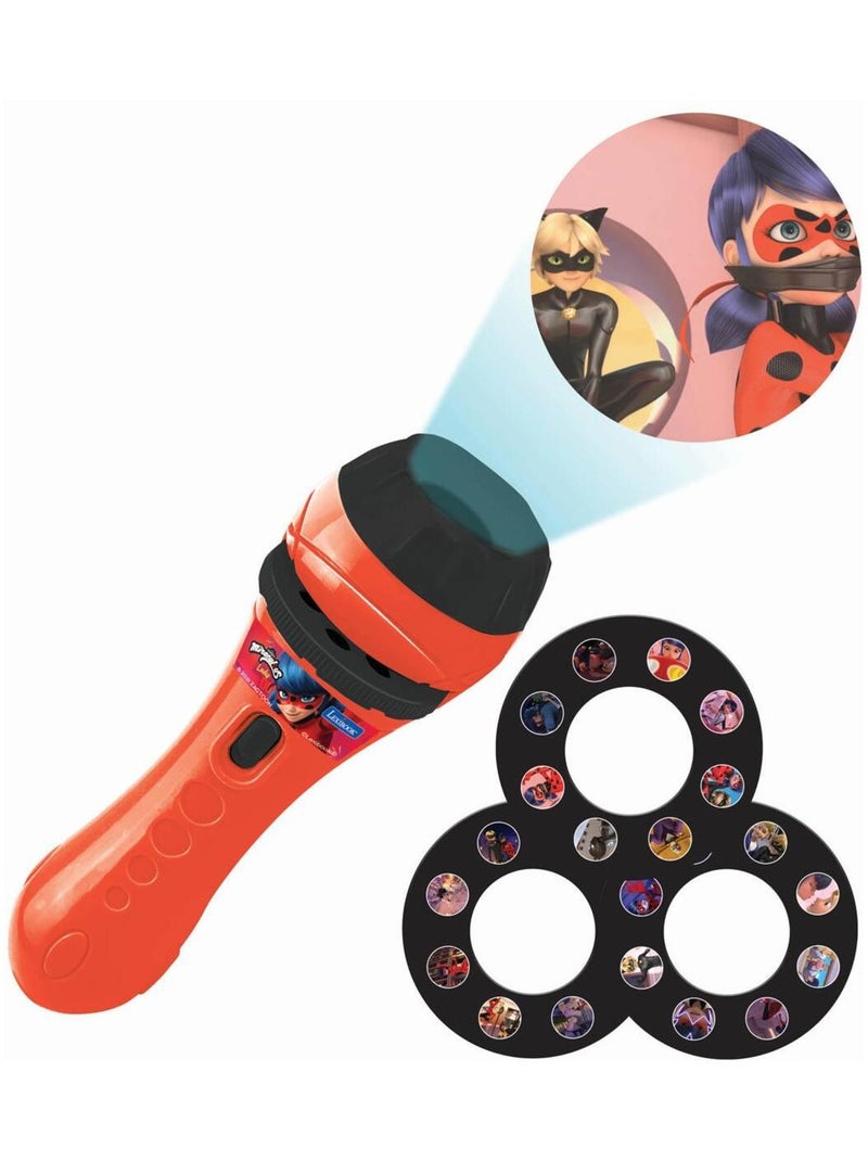 Projecteur à histoires et lampe torche Miraculous Rouge - Kiabi