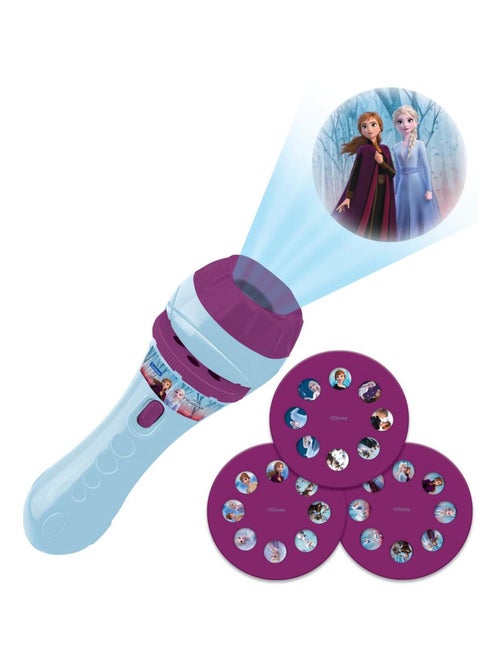 Projecteur à histoires et lampe torche Reine des Neiges - Kiabi