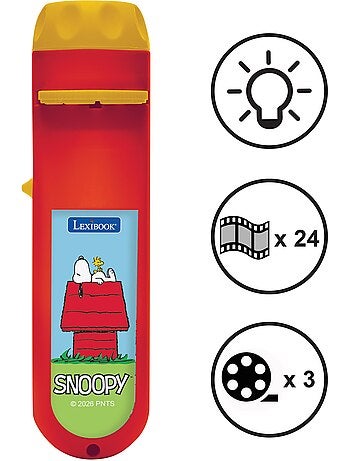 Projecteur à histoires et lampe torche snoopy