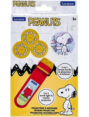 Projecteur à histoires et lampe torche snoopy