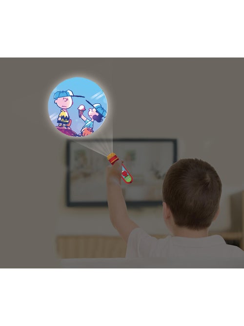 Projecteur à histoires et lampe torche snoopy - Kiabi
