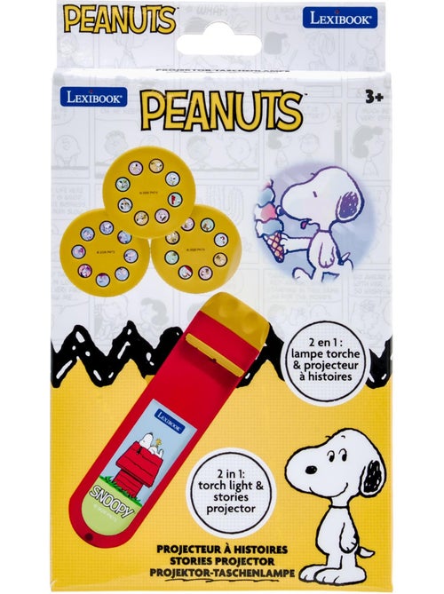 Projecteur à histoires et lampe torche snoopy - Kiabi