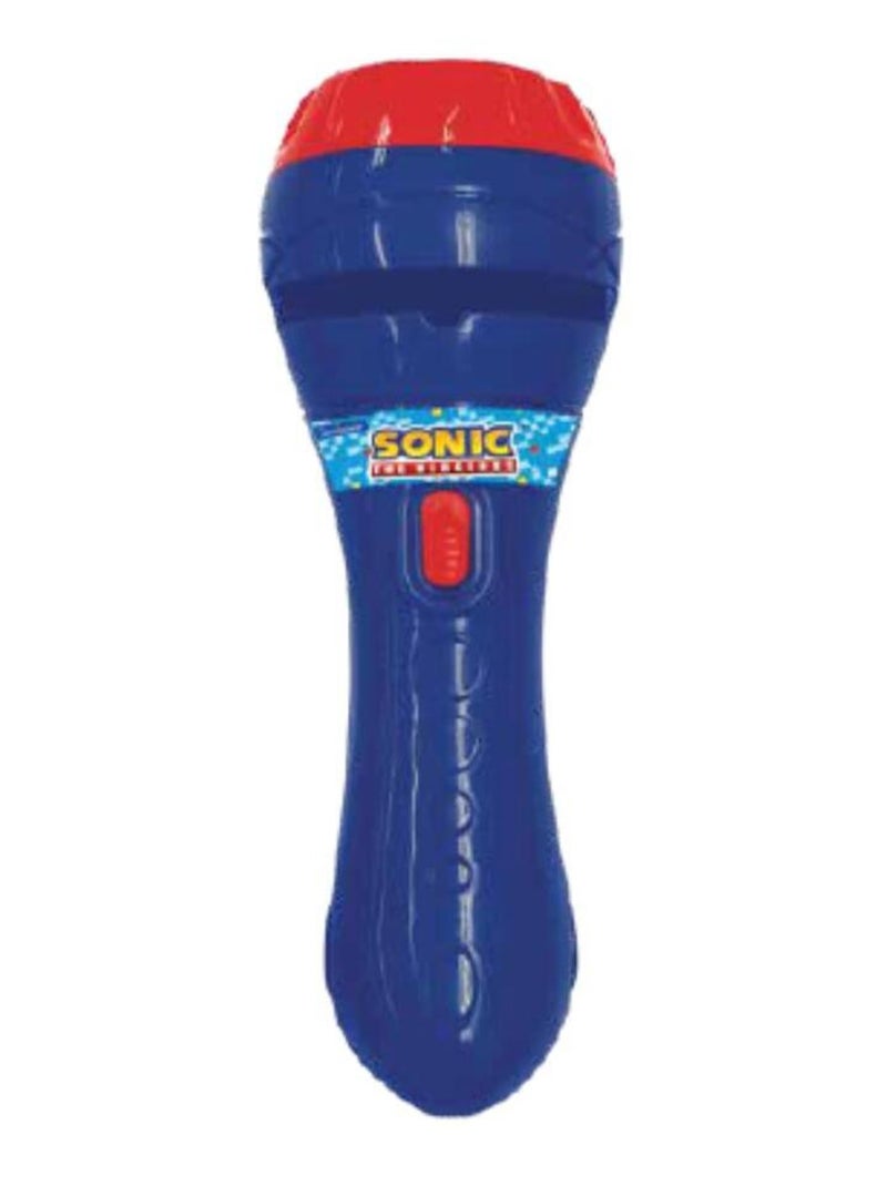 Projecteur à histoires et lampe torche Sonic Bleu - Kiabi