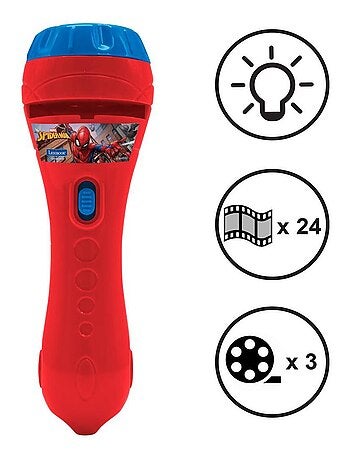 Projecteur à histoires et lampe torche SpiderMan